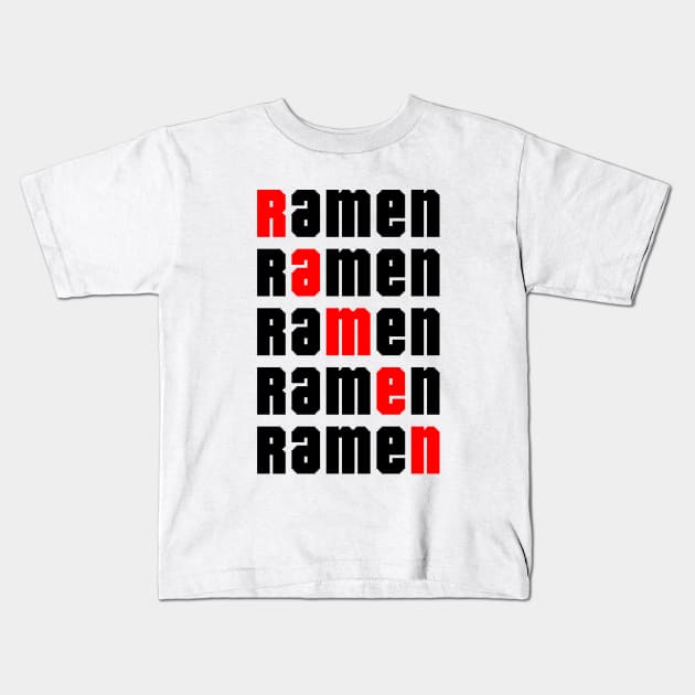 Ramen Lover Kids T-Shirt by Printnation